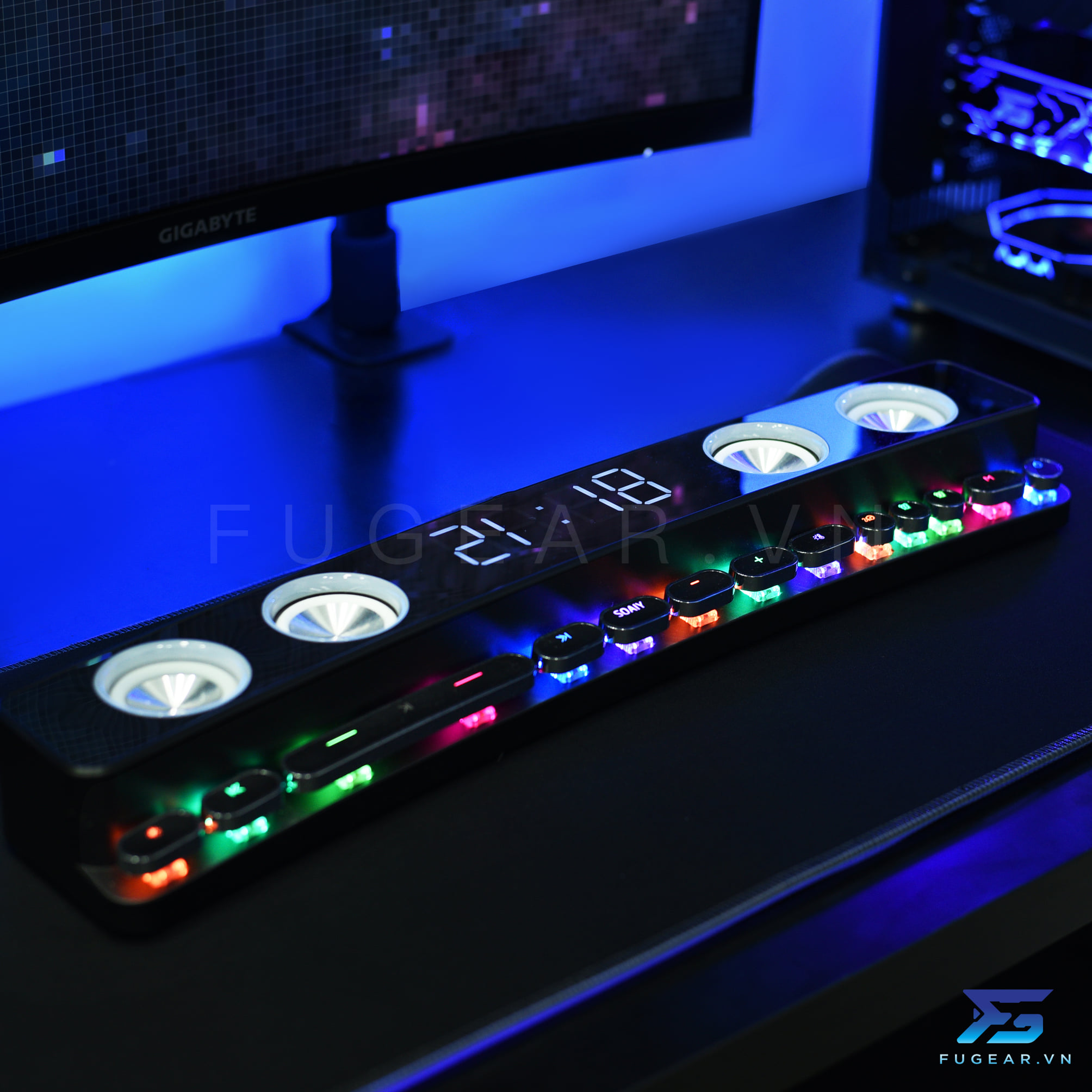 Trang Trí Không Gian Góc Máy Tính - Gaming Gear - Mô Hình Trưng Bày - Bàn Ghế Gaming.