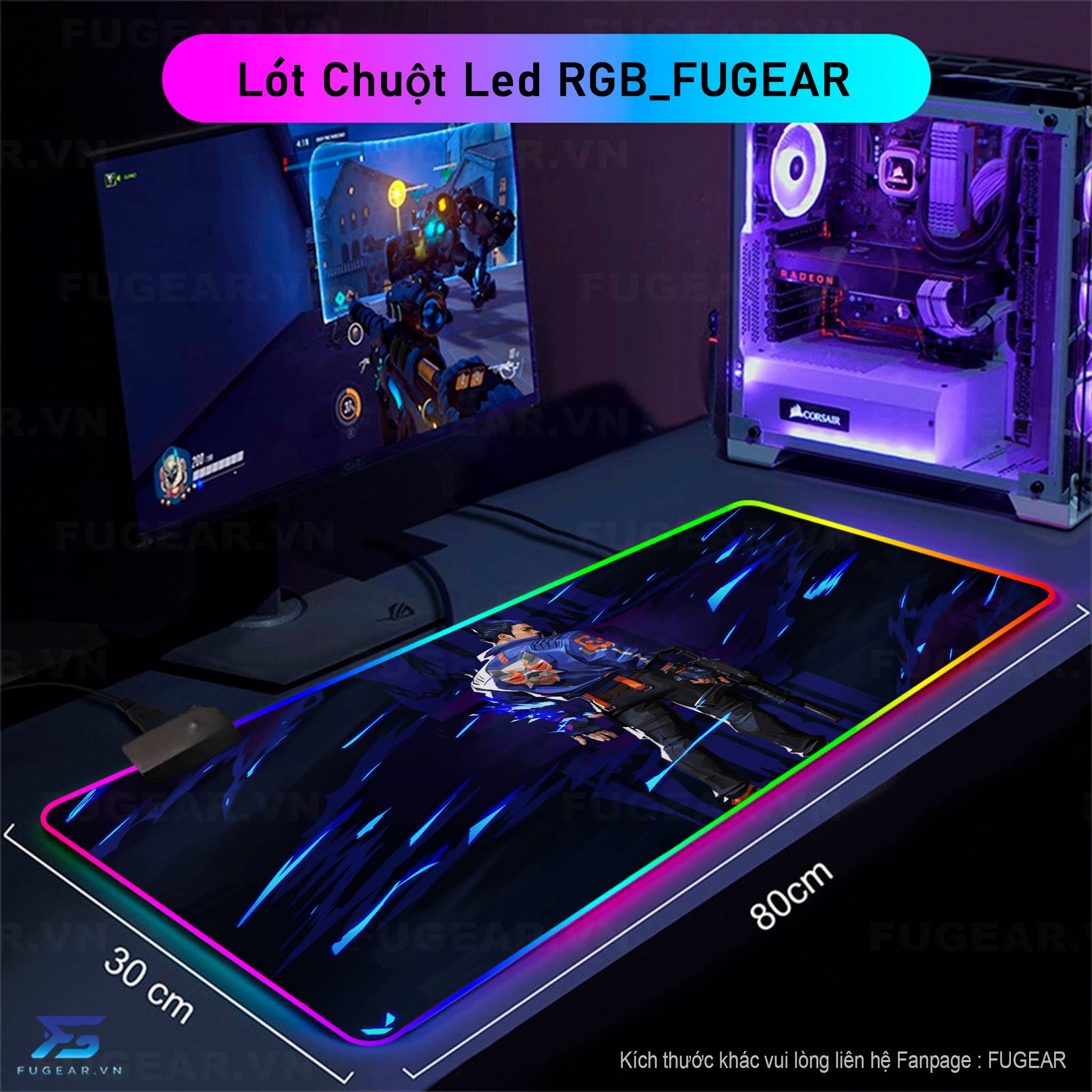 Pad Chuột RGB P66