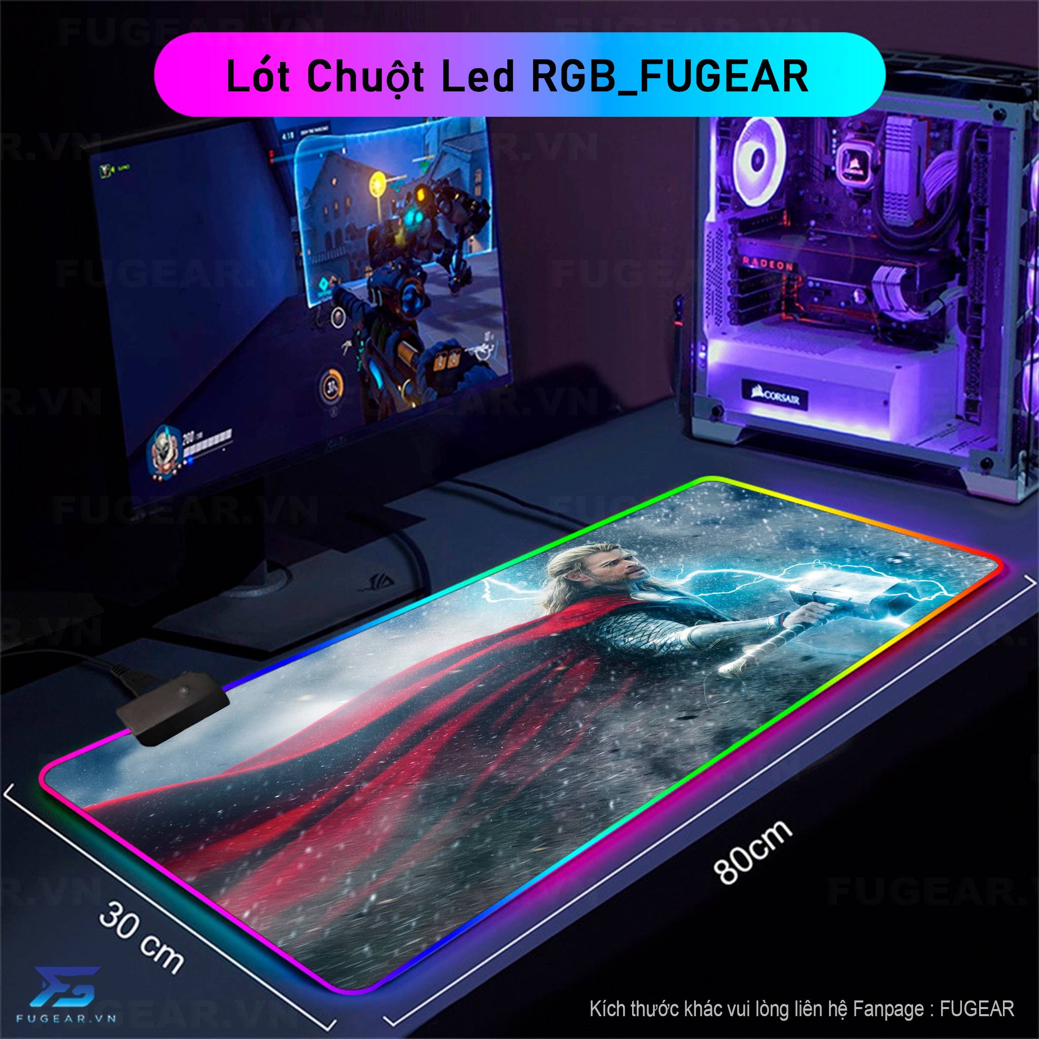 Pad Chuột RGB P69