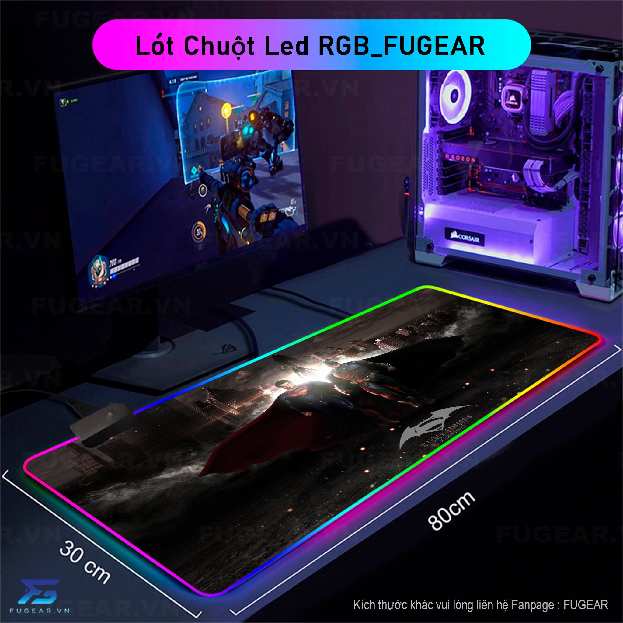 Pad Chuột RGB P64