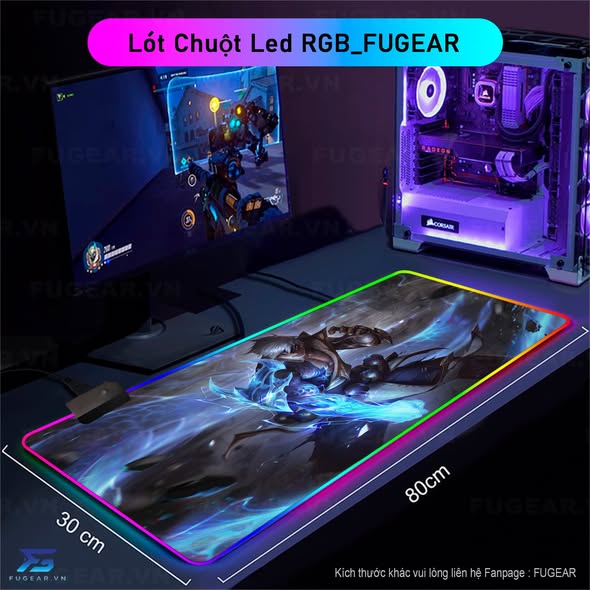 Pad chuột RGB P51